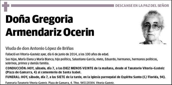 ARMENDARIZ OCERIN,GREGORIA