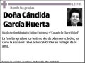 GARCIA HUERTAS,CANDIDA