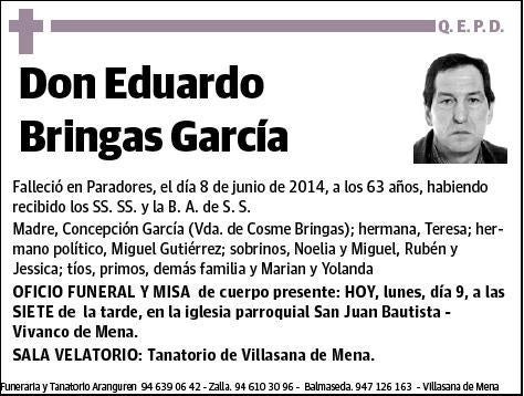 BRINGAS GARCIA,EDUARDO