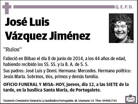 VAZQUEZ JIMENEZ,JOSE LUIS