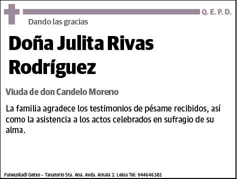 RIVAS RODRIGUEZ,JULITA