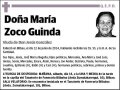 ZOCO GUINDA,MARIA