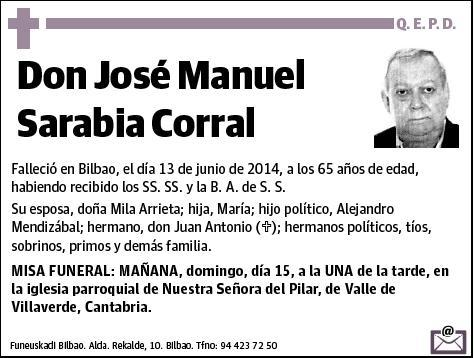 SARABIA CORRAL,JOSE MANUEL