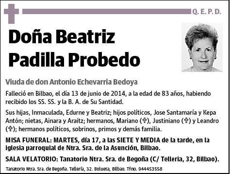 PADILLA PROBEDO,BEATRIZ