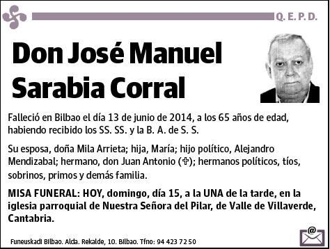 SARABIA CORRAL,JOSE MANUEL