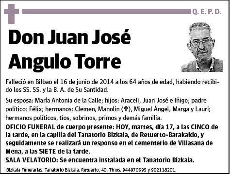 ANGULO TORRE,JUAN JOSE