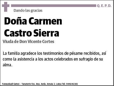 CASTRO SIERRA,CARMEN