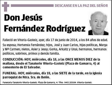 FERNANDEZ RODRIGUEZ,JESUS