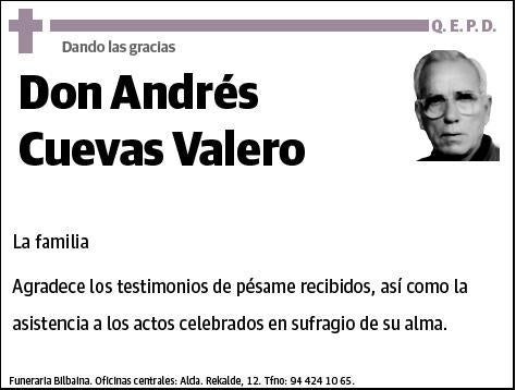 CUEVAS VALERO,ANDRES