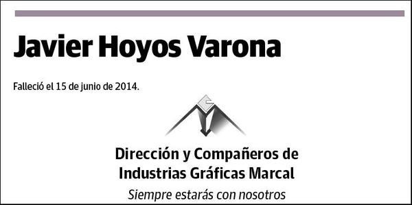 HOYOS VARONA,JAVIER