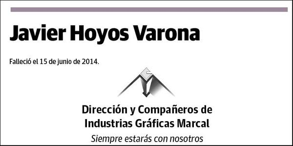 HOYOS VARONA,JAVIER