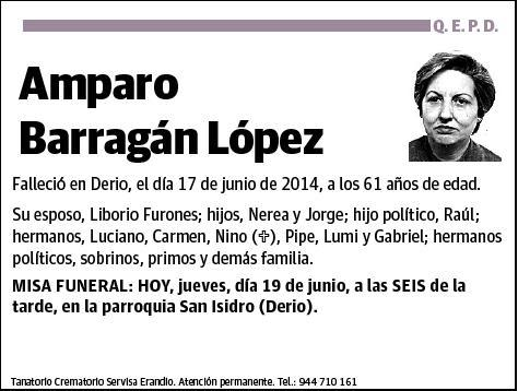 BARRAGAN LOPEZ,AMPARO