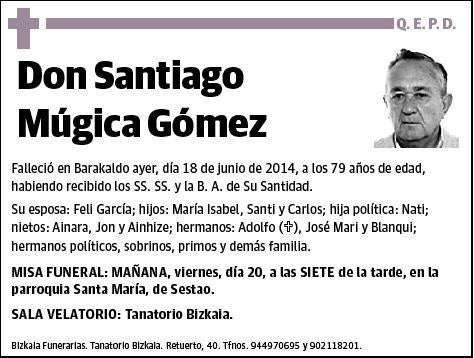 MUGICA GOMEZ,SANTIAGO