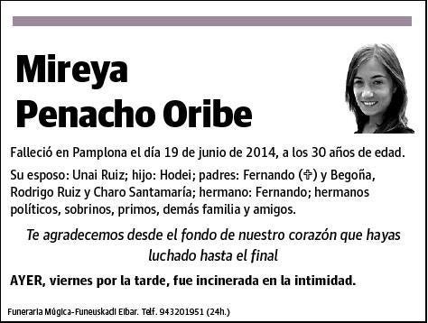 PENACHO ORIBE,MIREYA