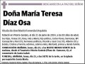 DIAZ OSA,MARIA TERESA