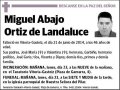 ABAJO ORTIZ DE LANDALUCE,MIGUEL
