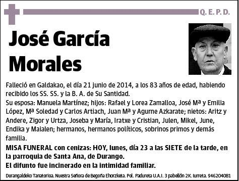 GARCIA MORALES,JOSE