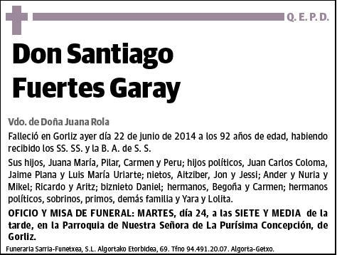 FUERTES GARAY,SANTIAGO