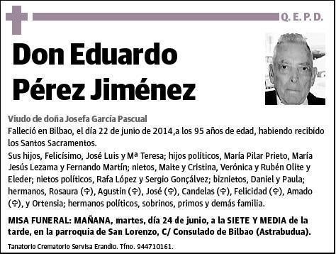 PEREZ JIMENEZ,EDUARDO