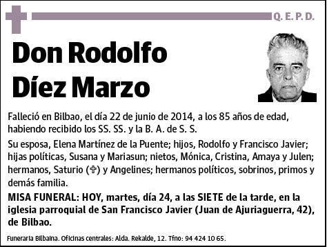 DIEZ MARZO,RODOLFO