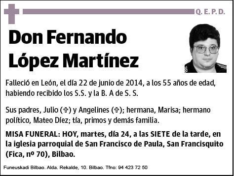 LOPEZ MARTINEZ,FERNANDO