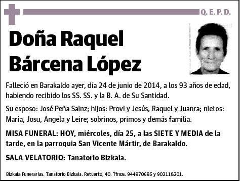 BARCENA LOPEZ,RAQUEL