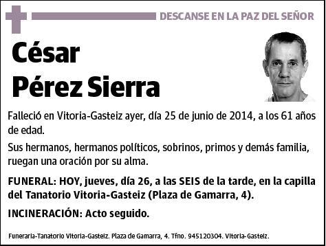 PEREZ SIERRA,CESAR