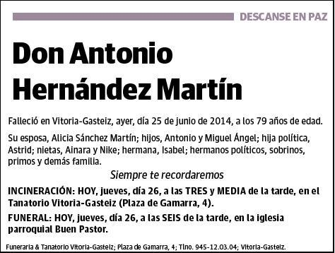 HERNANDEZ MARTIN,ANTONIO