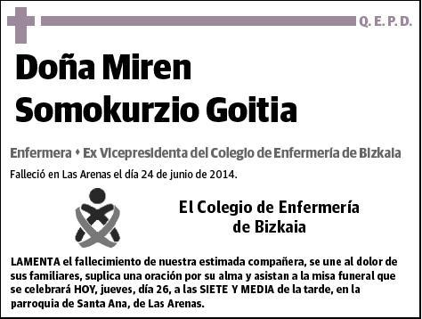 SOMOKURZIO GOITIA,MIREN