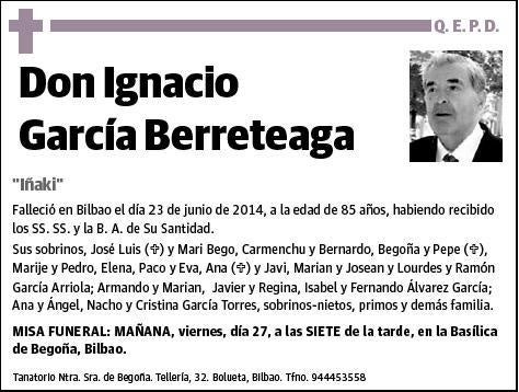 GARCIA BERRETEAGA,IGNACIO