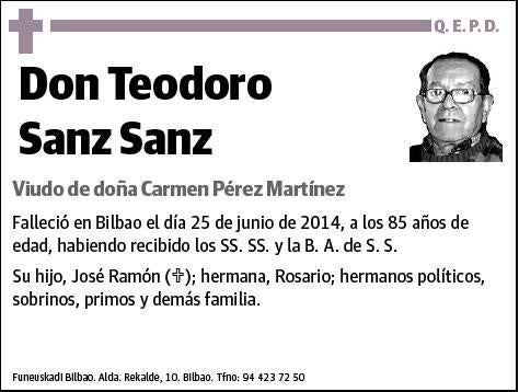 SANZ SANZ,TEODORO