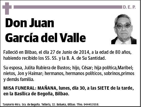 GARCIA DEL VALLE,JUAN