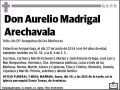 MADRIGAL ARECHAVALA,AURELIO