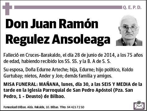 REGULEZ ANSOLEAGA,JUAN RAMON