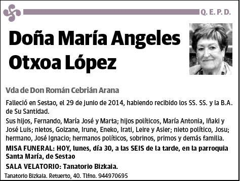 OTXOA LOPEZ,MARIA ANGELES