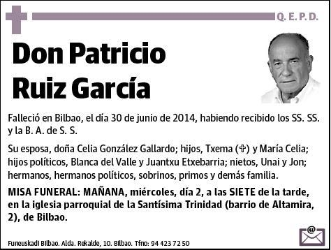 RUIZ GARCIA,PATRICIO