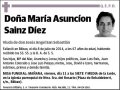 SAINZ DIEZ,MARIA ASUNCION