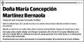 MARTINEZ BERNAOLA,MARIA CONCEPCION