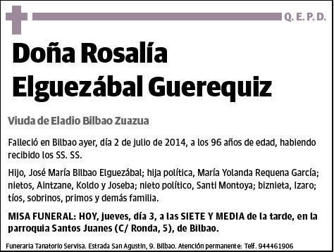 ELGUEZABAL GUEREQUIZ,ROSALIA