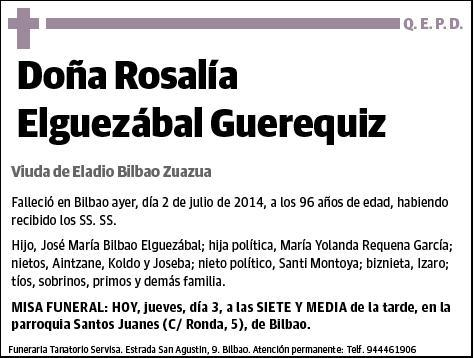 ELGUEZABAL GUEREQUIZ,ROSALIA