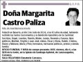 CASTRO PALIZA,MARGARITA