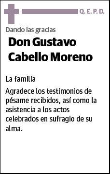 CABELLO MORENO,GUSTAVO