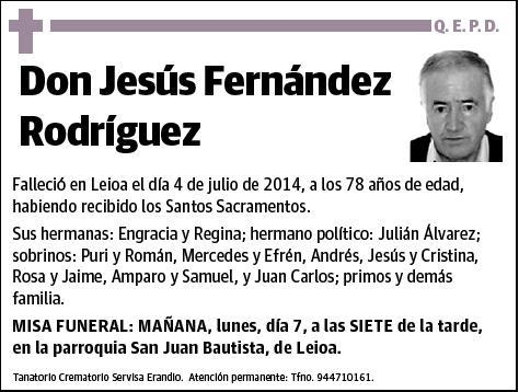 FERNANDEZ RODRIGUEZ,JESUS