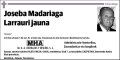 MADARIAGA LARRAURI,JOSEBA