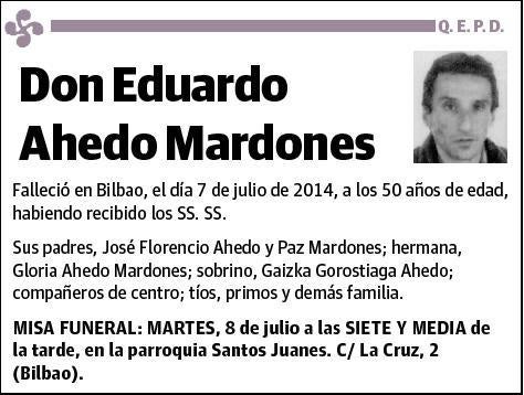 AHEDO MARDONES,EDUARDO