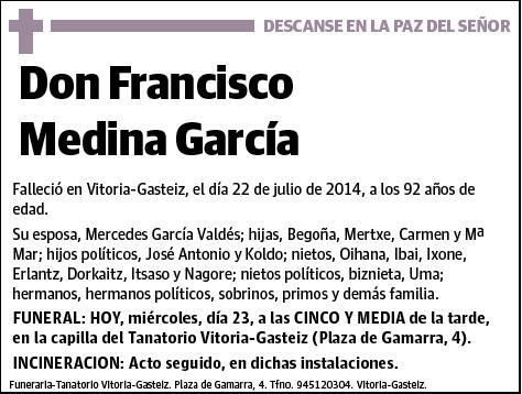 MEDINA GARCIA,FRANCISCO