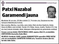 NAZABAL GARAMENDI,PATXI