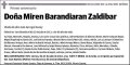 BARANDIARAN ZALDIBAR,MIREN