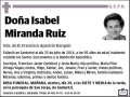 MIRANDA RUIZ,ISABEL