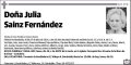 SAINZ FERNANDEZ,JULIA